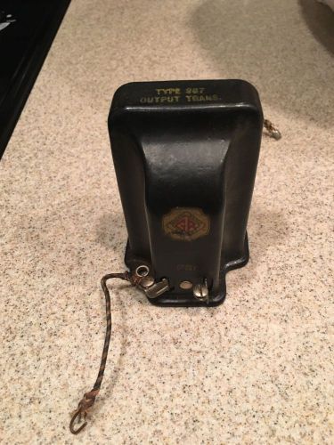 NOS General Radio Company Type 387 Audio Output Transformer