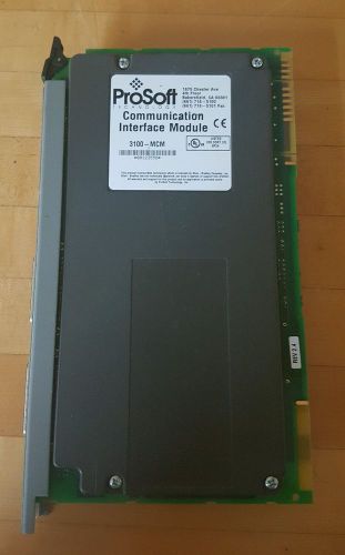 PROSOFT 3100-MCM COMMUNICATION INTERFACE MODULE