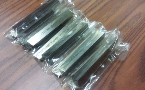 10pcs 5/8 x 4-1/2&#034; 5% cobalt HSS Square tool bits for $119.00 #HS-CO5-58--new