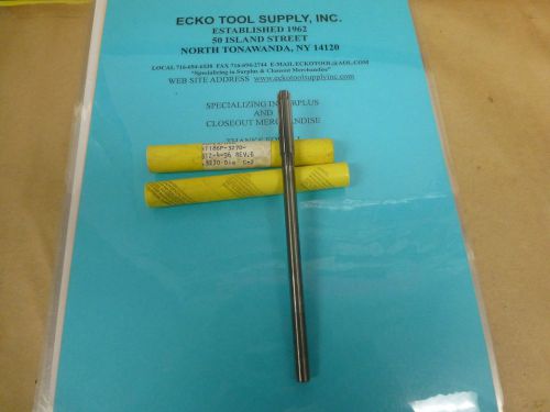 SOLID CARBIDE CHUCKING REAMER .327&#034; DIAMETER W/5/16&#034;PILOT NEW SUPER USA $22.00