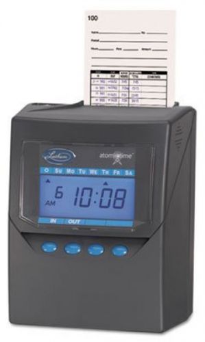 Lathem Time Company Calculating Time Recorder, 6 X5 X8 , Black