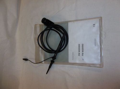 Fluke Philips PM9020 /092 10:1 12pF 10Mohm 1.5m Oscilloscope Probe TESTED