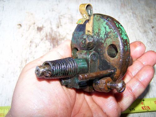 Old WATERLOO Hit Miss Gas Engine Battery IIgnitor Magneto Oiler Steam Tractor