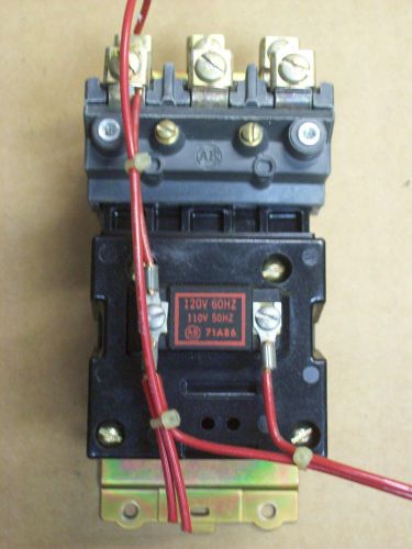 ALLEN BRADLEY CONTACTOR 702-BOD92 101/120V COIL # 71A86