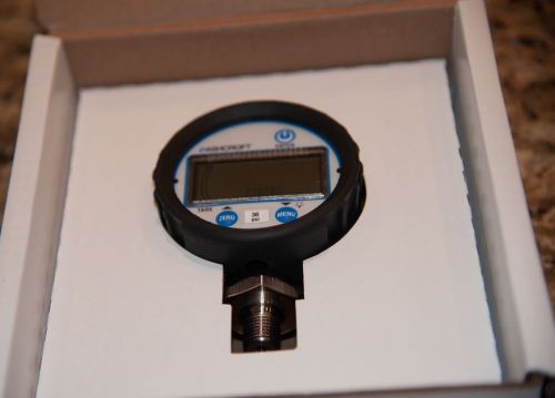 Ashcroft General Purpose Digital Pressure Gauge DG25 with Protective Boot in box