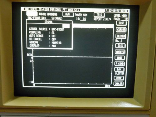 Ono Sokki CF-4210A CF4210A Personal FFT Analyzer