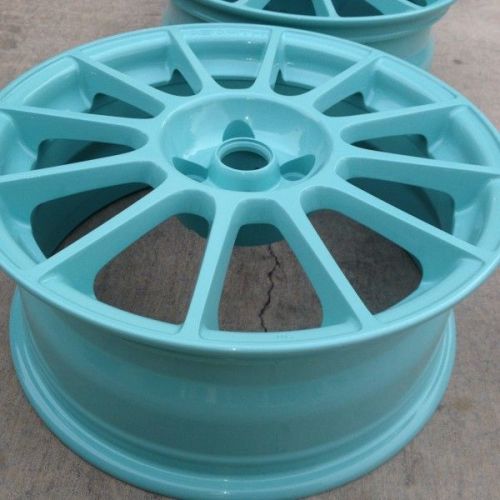 High gloss tiffany blue qualicoat powder coating paint  3 oz, buy 2 - get 1 lb for sale