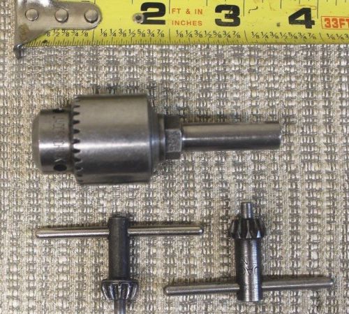 Jacobs 1B 0-1/4 THD.3/8-24 Drill Chuck Machinist Tool