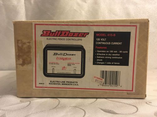 Bulldozer Electric Fence Controller 6 Volt