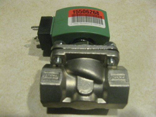 Asco Red-Hat 2 SS Stainless Steel Solenoid Valve SC8210G087E 1/2&#034; 120 V NC