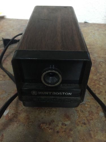 Hunt Boston Model 17 Electric Pencil Sharpener Black 115 Vac. 2.0 Amps 60 HZ