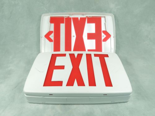 Lithonia LQM S W 3 R 120/277 EL N LED Exit Sign 5A3