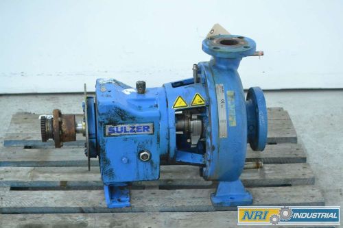 Sulzer cpt22-225 3x2 in iron centrifugal pump d474425 for sale