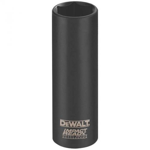 Skt Dp 1/2In 6 2-1/2In Blk Ox Dewalt Sockets - Impact - 3/8 Metric DW22862