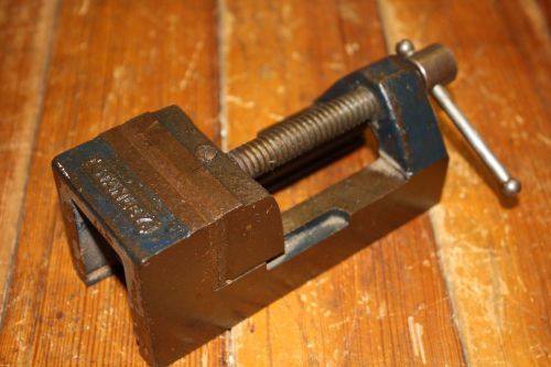 Vintage STANLEY C-601 - 4 S - Machinist Drill Press Vise Old USA Tools