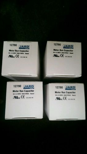 LOT OF 4 JARD 12790 50/5MFD Round Run Capacitor - New