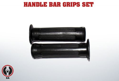 Vespa VBB VBA Handle Bar Grips Set Black