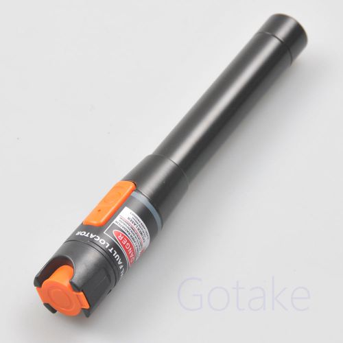 10mW 10KM Fiber Optic Cable Tester Mini Visual Fault Locator FC ST SC Red Laser