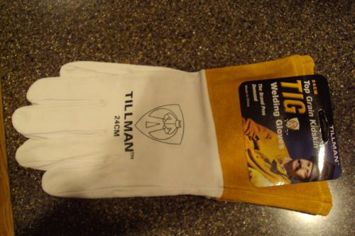 TILLMAN 24CM TIG Welding  GLOVES MEDIUM Top Grain Kidskin