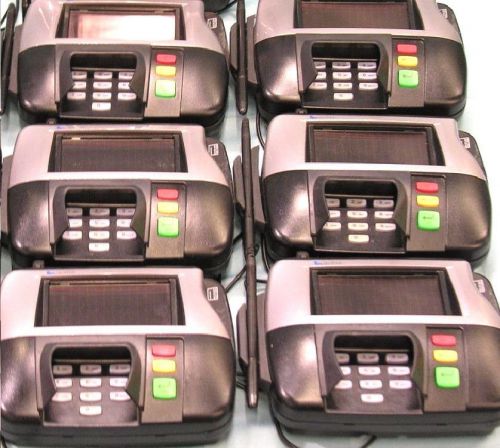 Lot of 6 VeriFone MX860 Credit Card Terminals Used