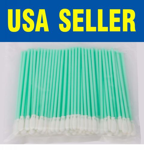 100 PCS Small Foam Cleaning Swabs Swab for Inkjet Printer Electronics