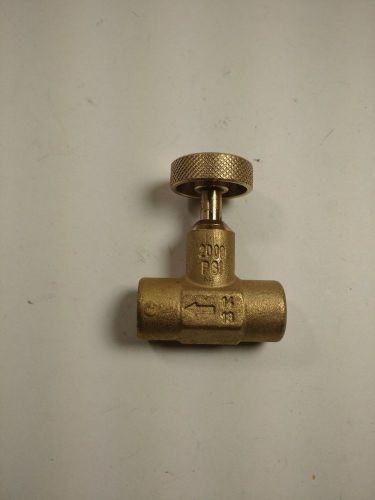 Trerice needle valves 1/4&#034; connection 2000 psi for sale