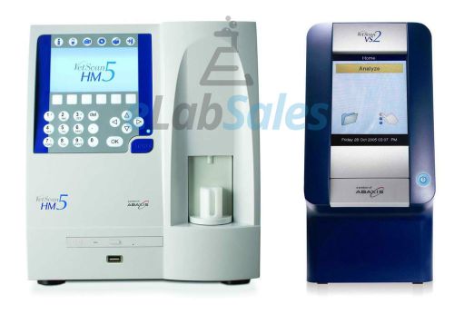 Abaxis hm5 + vs2 analyzers - 1 year warranty available!  cbc chemistry vetscan for sale