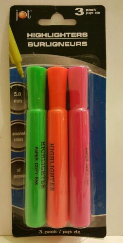 3 highlighters item# 4