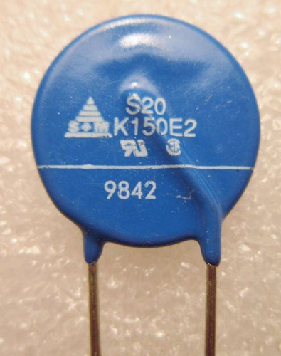 S20K150E2 SEIMENS METAL OXIDE VARISTOR TVS MOVI 12 5-PC LOT