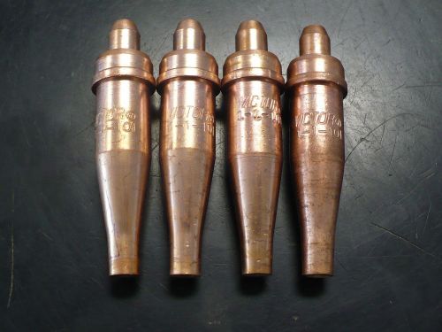 4 New Victor Cutting Torch Tip For Acetylene Oxygen, 1-1-101, Size 1 -Free SHIP