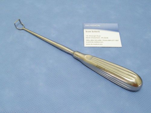 Codman 23-6760 Barnhill Adenoid Curette, Size 0, German