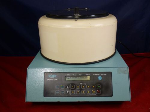 Drucker Bench Model Centrifuge, Model 720E With 10 Programmable Settings