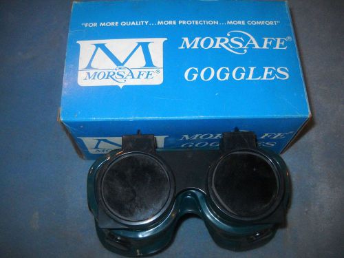 1 Pair of NIB Morsafe Welding Googles...W/Box...L@@K