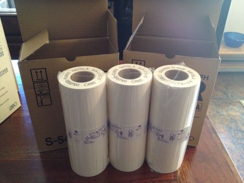 3 Rolls RISO Brand S549LA  MASTER ROLLS Genuine Risograph Master 75LA