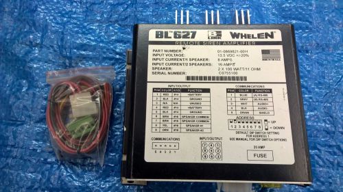 Whelen BL627 Amp 2 channel 100 watt each