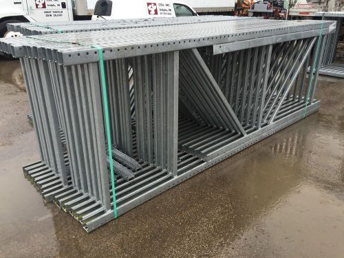 Single sections tear drop pallet racking, 48&#034;d x 144&#034;h..... for sale