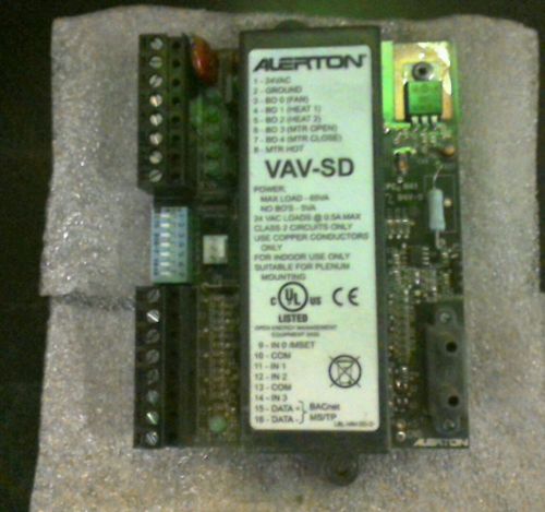 Alerton VAV-SDDZ-B Rev D