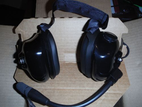 Motorola BDN6645A - Heavy Duty Dual Muff Headset - NEW IN BOX - FREE SHIPPING