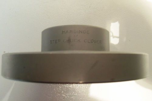 HARDINGE 5 INCH REGULAR DEPTH STEP CHUCK CLOSER