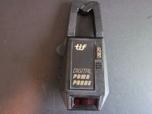 TESTED TIF INSTR. MODEL PP 1000 DIGITAL POWER PROBE CLAMP ON VOLT OHM METER