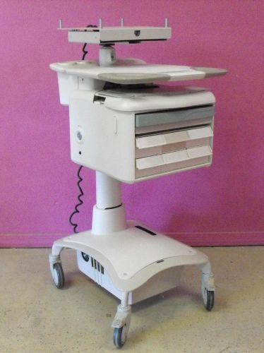 Lionville ipoint.3 digital mobile ac powered workstation medication crash cart for sale