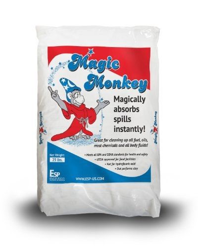 ESP MM225 Magic Monkey Alumina Silicate Universal Granular Absorbent, 6.25