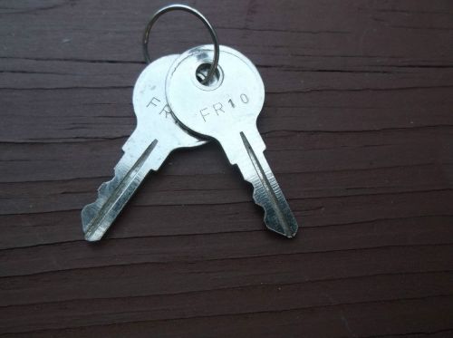 2-FR-10 Vending Machine Keys