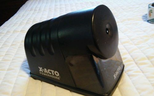 X-ACTO BLACK Powerhouse Electric Pencil Sharpener Model 179x CN