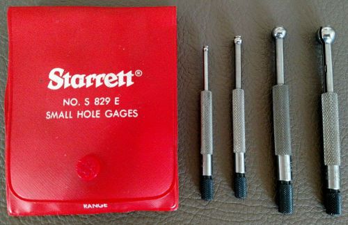 Starrett S829EZ Small Hole Gage Set