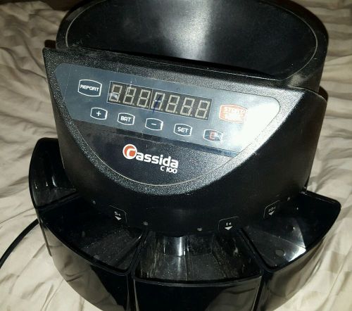 cassida C100 coin counter- coin machine