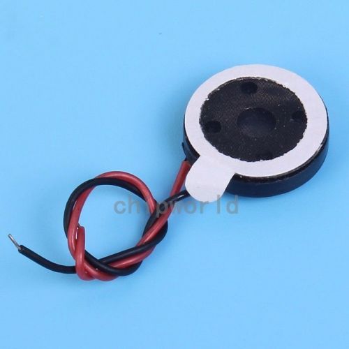 8ohm 1W Round Loudspeaker For Cellphone Audio Speaker 8R Woofer Trumpet D15mm