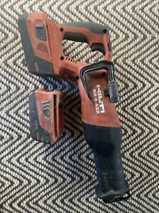 Hilti SR 6-A22 Reciprocating Saw w/ 2 batteries. Good Used Condition