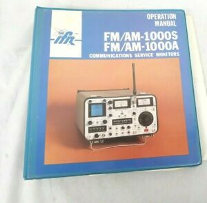 IFR FM/AM 1000S/A COMMUNICATIONS MONITOR OPERATION MANUAL