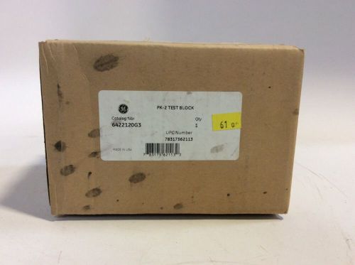 NEW GENERAL ELECTRIC GE 6422120G3 TYPE PK-2 REAR TEST BOX TERMINAL B468744